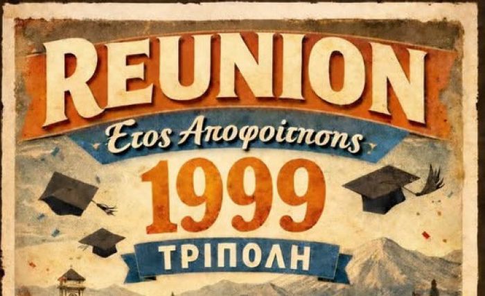 &Sigma;&tau;&iota;&sigmaf; 2 &Mu;άϊ&omicron;&upsilon; &tau;&omicron; reunion &tau;&omega;&nu; &alpha;&pi;&omicron;&phi;&omicron;ί&tau;&omega;&nu; &tau;&omicron;&upsilon; 1999 &sigma;&tau;&eta;&nu; &Tau;&rho;ί&pi;&omicron;&lambda;&eta;