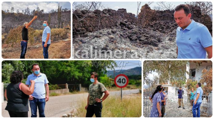 Γορτυνία | Δίπλα στους δοκιμαζόμενους πολίτες ο Κώστας Βλάσης – «Ακούμε τους συμπατριώτες μας. Θα δοθούν αποζημιώσεις για όλες τις ζημιές» (vd)