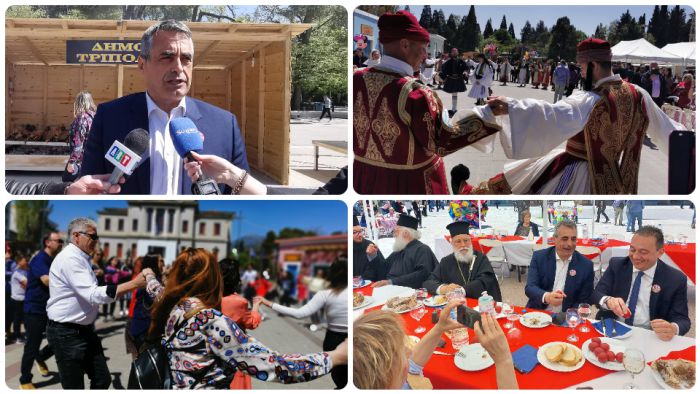 &Tau;&zeta;&iota;&omicron;ύ&mu;&eta;&sigmaf;: &laquo;&Kappa;ά&nu;&omicron;&upsilon;&mu;&epsilon; &tau;&omicron; &pi;&rho;ώ&tau;&omicron; &beta;ή&mu;&alpha; &gamma;&iota;&alpha; &nu;&alpha; &xi;&alpha;&nu;&alpha;&gamma;ί&nu;&epsilon;&iota; &Pi;&alpha;&sigma;&chi;&alpha;&lambda;&iota;&nu;ό&sigmaf; &pi;&rho;&omicron;&omicron;&rho;&iota;&sigma;&mu;ό&sigmaf; &eta; &Tau;&rho;ί&pi;&omicron;&lambda;&eta;&raquo;! (vd)