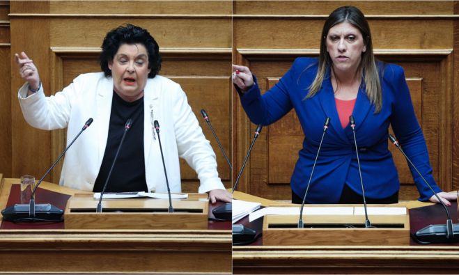 Κόντρα Κανέλλη - Κωνσταντοπούλου στη Βουλή: «Παράσημο η μήνυση» - «Επί χούντας έκανες καριέρα»