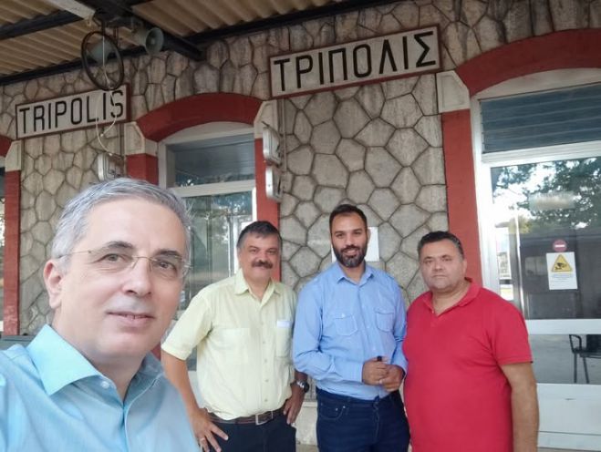 Παράταξη Μάκαρη: "Εικόνα εγκατάλειψης στον Σιδηροδρομικό Σταθμό Τρίπολης - Το τρένο της Πελοποννήσου είναι το μέλλον"