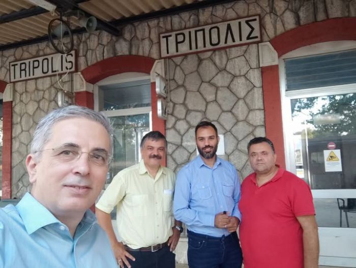Παράταξη Μάκαρη: "Εικόνα εγκατάλειψης στον Σιδηροδρομικό Σταθμό Τρίπολης - Το τρένο της Πελοποννήσου είναι το μέλλον"
