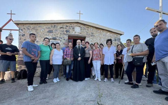 Μεθέορτο προσκύνημα στον Προφήτη Ηλία, στου Λουκά (εικόνες)