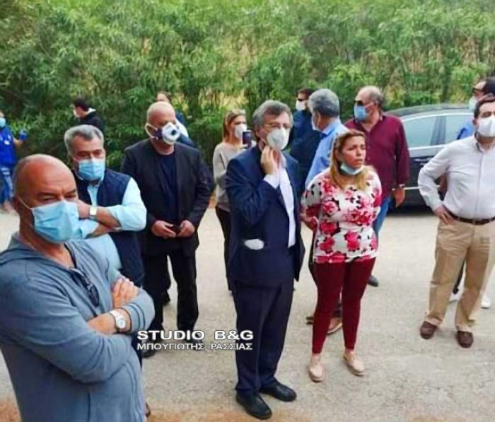 Τσιόδρας και Χαρδαλιάς στην Ερμιονίδα, μετά το κρούσμα σε μετανάστρια (εικόνες)