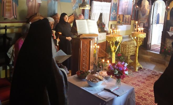 Ψυχοσάββατο στην Μονή Κλειβωκάς (εικόνες)