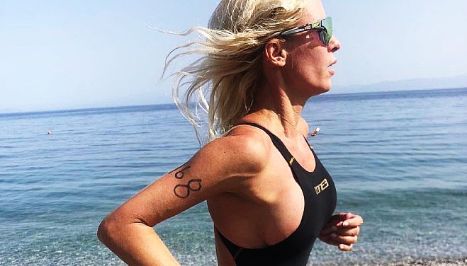 Η εντυπωσιακή Ασημίνα Ιγγλέζου στο Tyros Triathlon (εικόνες)