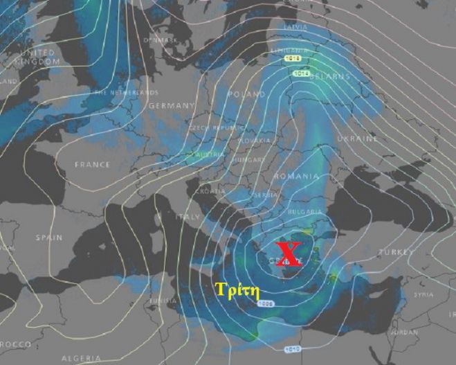 "&Chi;&alpha;&lambda;ά&epsilon;&iota;" &omicron; &kappa;&alpha;&iota;&rho;ό&sigmaf; &tau;&eta;&nu; &epsilon;&pi;ό&mu;&epsilon;&nu;&eta; &epsilon;&beta;&delta;&omicron;&mu;ά&delta;&alpha; &sigma;&tau;&eta;&nu; &Alpha;&rho;&kappa;&alpha;&delta;ί&alpha;;