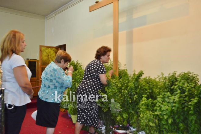 Εσπερινός για την Ύψωση του Τιμίου Σταυρού στην Τρίπολη (εικόνες – βίντεο)
