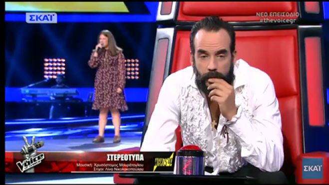 &Eta; &Kappa;&omega;&nu;&sigma;&tau;&alpha;&nu;&tau;ί&nu;&alpha; &Kappa;&alpha;&tau;&sigma;&omicron;&gamma;&iota;ά&nu;&nu;&eta; &alpha;&pi;ό &tau;&eta;&nu; &Tau;&rho;ί&pi;&omicron;&lambda;&eta; &sigma;&tau;&omicron; "Voice"! (vd)