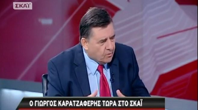 &Kappa;&alpha;&rho;&alpha;&tau;&zeta;&alpha;&phi;έ&rho;&eta;&sigmaf;: &laquo;&Pi;ή&gamma;&alpha; &mu;έ&chi;&rho;&iota; &tau;&omicron; &theta;ά&nu;&alpha;&tau;&omicron; &kappa;&alpha;&iota; &epsilon;&pi;έ&sigma;&tau;&rho;&epsilon;&psi;&alpha;&hellip;&raquo; (vd)