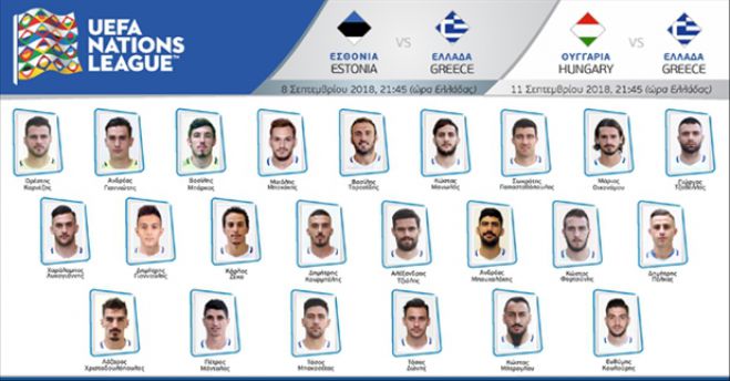 Οι Αρκάδες Κουρμπέλης και Λυκογιάννης κλήθηκαν στην Εθνική Ελλάδος!