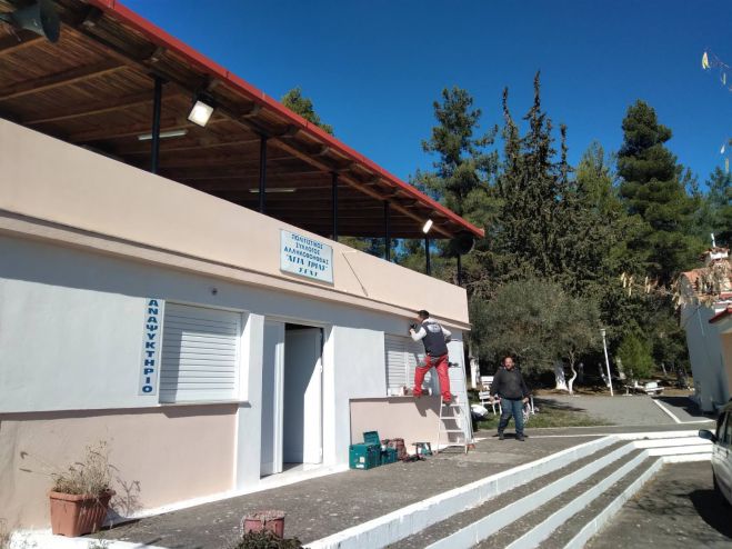 Σέχι | Συνεχίζονται οι εργασίες στο εξωκλήσι της Αγίας Τριάδας