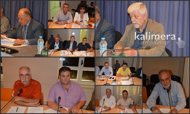 Φωτογραφικά «κλικ» από το Δημοτικό Συμβούλιο Τρίπολης! (3/10/2016)