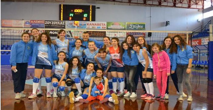Βόλεϊ: Διπλή νίκη για τις μικρές του Αρκαδικού
