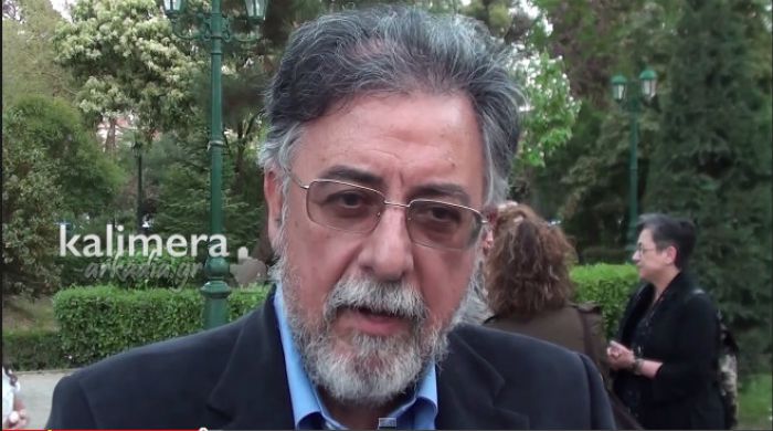 &Omicron; &Gamma;&iota;ά&nu;&nu;&eta;&sigmaf; &Pi;&alpha;&nu;&omicron;ύ&sigma;&eta;&sigmaf; &theta;&alpha; &epsilon;&kappa;&pi;&rho;&omicron;&sigma;&omega;&pi;ή&sigma;&epsilon;&iota; &tau;&eta;&nu; &Kappa;&upsilon;&beta;έ&rho;&nu;&eta;&sigma;&eta; &sigma;&tau;&eta;&nu; &pi;&alpha;&rho;έ&lambda;&alpha;&sigma;&eta; &tau;&eta;&sigmaf; 25&eta;&sigmaf; &Mu;&alpha;&rho;&tau;ί&omicron;&upsilon;