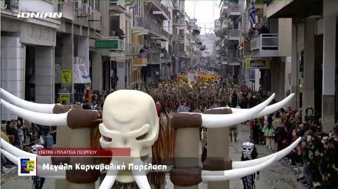 Πατρινό Καρναβάλι 2018 | Live η μεγάλη Καρναβαλική Παρέλαση!