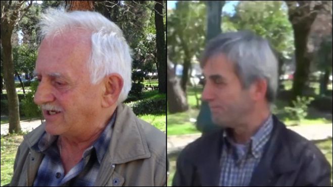 "&Theta;&alpha; &gamma;ί&nu;&epsilon;&iota; &pi;ό&lambda;&epsilon;&mu;&omicron;&sigmaf; &alpha;&nu; έ&rho;&theta;&omicron;&upsilon;&nu; &sigma;&kappa;&omicron;&upsilon;&pi;ί&delta;&iota;&alpha; &sigma;&tau;&omicron; &Mu;&epsilon;&gamma;&alpha;&beta;&omicron;ύ&nu;&iota;" (vd)
