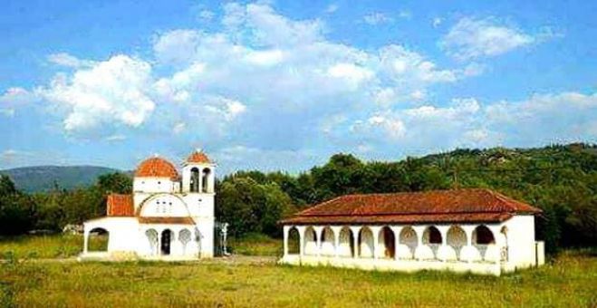 To &Gamma;&epsilon;&nu;έ&theta;&lambda;&iota;&omicron;&nu; &tau;&eta;&sigmaf; &Upsilon;&pi;&epsilon;&rho;&alpha;&gamma;ί&alpha;&sigmaf; &Theta;&epsilon;&omicron;&tau;ό&kappa;&omicron;&upsilon; &epsilon;&omicron;&rho;&tau;ά&zeta;&epsilon;&tau;&alpha;&iota; &sigma;&tau;&eta; &Mu;&omicron;&nu;ή &Zeta;&omega;&omicron;&delta;ό&chi;&omicron;&upsilon; &Pi;&eta;&gamma;ή&sigmaf; &Delta;&omega;&delta;&epsilon;&kappa;&alpha;&mu;&epsilon;&tau;&rho;&omicron;&upsilon; &Gamma;&omicron;&rho;&tau;&upsilon;&nu;ί&alpha;&sigmaf;