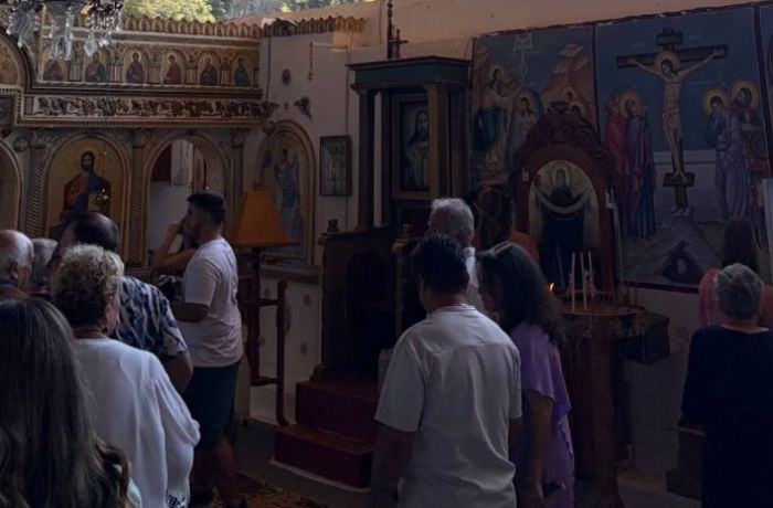 &Chi;ώ&rho;&alpha; &Gamma;&omicron;&rho;&tau;&upsilon;&nu;ί&alpha;&sigmaf; | &Beta;ά&pi;&tau;&iota;&sigma;&eta; &kappa;ά&tau;&omega; &alpha;&pi;ό &tau;&omicron;&nu; &Iota;&epsilon;&rho;ό &Beta;&rho;ά&chi;&omicron; &tau;&eta;&sigmaf; &Pi;&alpha;&nu;&alpha;&gamma;ί&alpha;&sigmaf; &Tau;&iota;&mu;ί&alpha;&sigmaf; &Zeta;ώ&nu;&eta;&sigmaf; (&epsilon;&iota;&kappa;ό&nu;&epsilon;&sigmaf;)