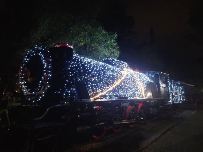 Το ... tree-polar express ξεκίνησε στην Τρίπολη! (εικόνες)