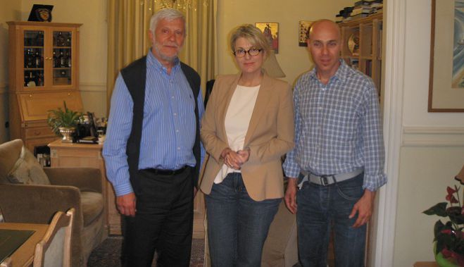 Με υποψήφιους ευρωβουλευτές της ΝΔ συναντήθηκε ο Π. Τατούλης