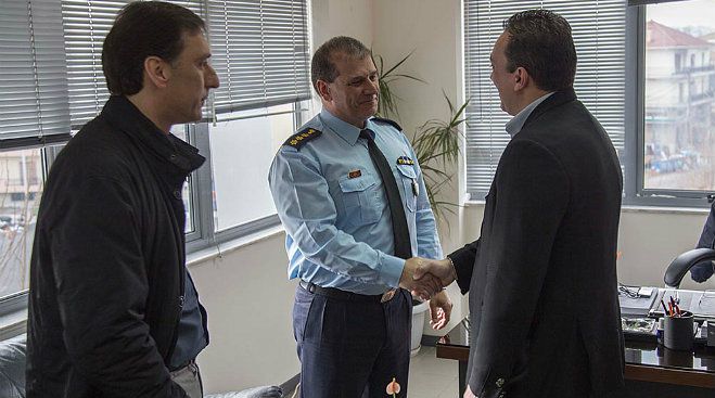 Κώστας Βλάσης: Κοντά στους φρουρούς της κοινωνικής τάξης και της ανθρώπινης ζωής... (εικόνες)