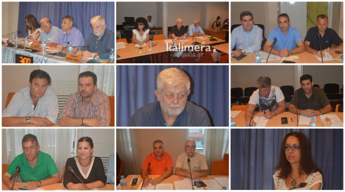Φωτογραφικά «κλικ» από το Δημοτικό Συμβούλιο Τρίπολης! (23/8/2017)