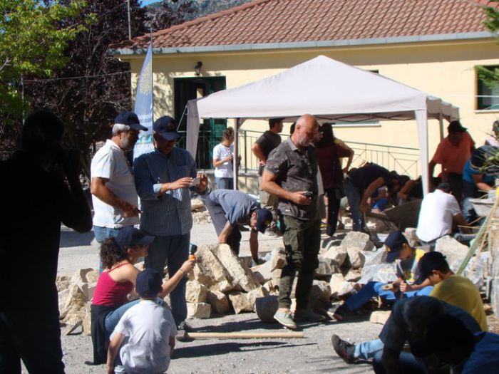 Στα Λαγκάδια το 2ο εργαστήρι παραδοσιακής τέχνης της πέτρας!