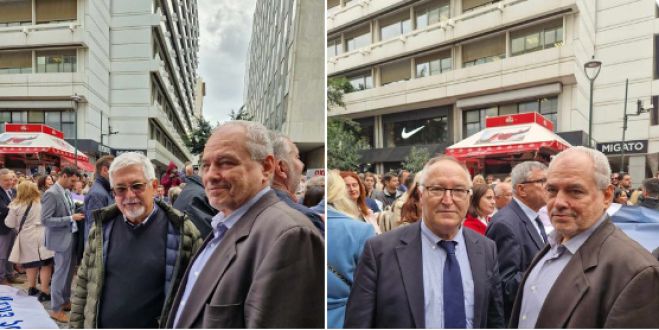 Σε κινητοποίηση για το "άδικο φορολογικό νομοσχέδιο" ο βουλευτής Παπαηλιού