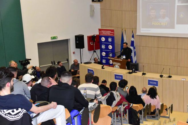 &Pi;&Alpha;&Epsilon; &Alpha;&sigma;&tau;έ&rho;&alpha;&sigmaf; | &Omicron; &Alpha;&nu;&tau;&iota;&pi;&rho;ό&epsilon;&delta;&rho;&omicron;&sigmaf; &Delta;&eta;&mu;ή&tau;&rho;&eta;&sigmaf; &Kappa;&epsilon;&nu;έ&sigmaf; &sigma;&tau;&eta;&nu; &epsilon;&pi;&iota;&sigma;&tau;&eta;&mu;&omicron;&nu;&iota;&kappa;ή &eta;&mu;&epsilon;&rho;ί&delta;&alpha; "Beyond Football Conference 2023"