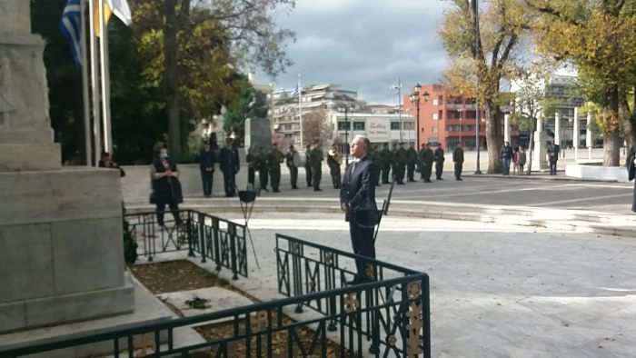 Χρ. Λαμπρόπουλος για ενιαία Εθνική Αντίσταση: «Ενωμένοι οι Έλληνες απέδειξαν ότι μπορούν να νικήσουν υπέρτερους εχθρούς»