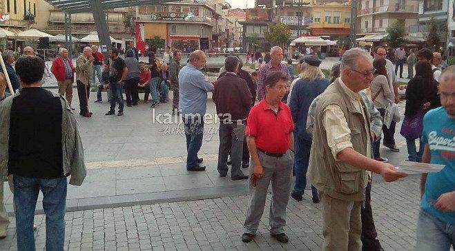 Τώρα: Συλλαλητήριο από το ΠΑΜΕ στην Πλατεία Πετρινού (εικόνες)