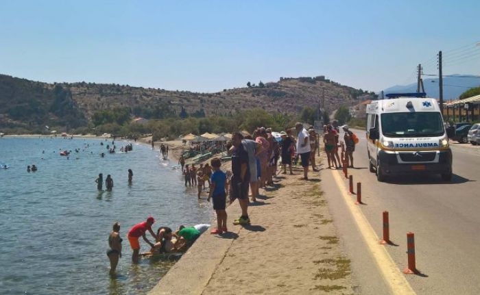 Από πνιγμό σώθηκε ηλικιωμένος στο Παράλιο Άστρος