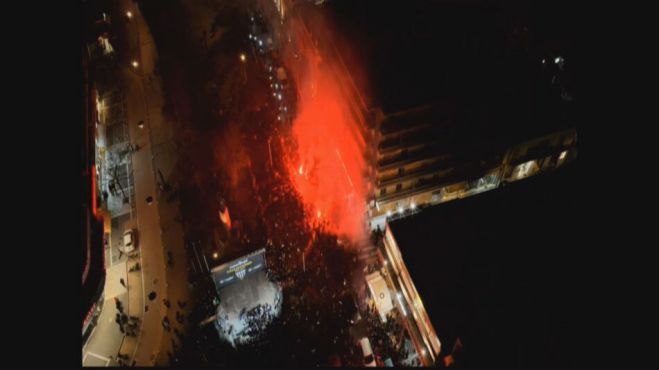 "Κάηκε" η Καλαμάτα για την απονομή του πρωταθλήματος! (vd)