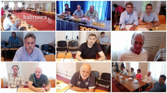 Φωτογραφικά «κλικ» από το Δημοτικό Συμβούλιο Τρίπολης! (11/7/2018)