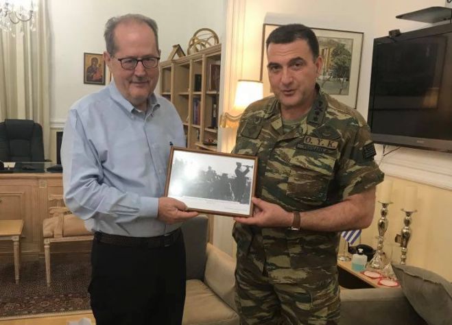 Τρίπολη | Με τον Νίκα συναντήθηκε ο νέος διοικητής της IV Μεραρχίας Πεζικού