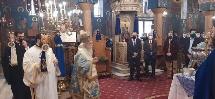 &Omicron; &Alpha;&gamma;&iota;&alpha;&sigma;&mu;ό&sigmaf; &tau;&omega;&nu; &Upsilon;&delta;ά&tau;&omega;&nu; &sigma;&tau;&eta;&nu; &pi;ό&lambda;&eta; &tau;&eta;&sigmaf; &Mu;&epsilon;&gamma;&alpha;&lambda;ό&pi;&omicron;&lambda;&eta;&sigmaf; (&epsilon;&iota;&kappa;ό&nu;&epsilon;&sigmaf;)