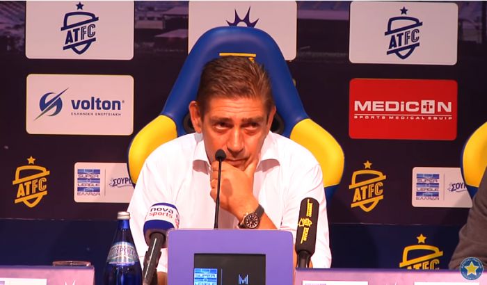 &Pi;&alpha;&nu;&tau;&epsilon;&lambda;ί&delta;&eta;&sigmaf;: "&Tau;&eta;&nu; &pi;&rho;ώ&tau;&eta; &phi;&omicron;&rho;ά &pi;&omicron;&upsilon; &theta;&alpha; &mu;&omicron;&upsilon; &delta;&omicron;&theta;&epsilon;ί &tau;έ&tau;&omicron;&iota;&omicron; &pi;έ&nu;&alpha;&lambda;&tau;&iota;, &delta;&epsilon;&nu; &theta;&alpha; &pi;&alpha;&nu;&eta;&gamma;&upsilon;&rho;ί&sigma;&omega;" (vd)