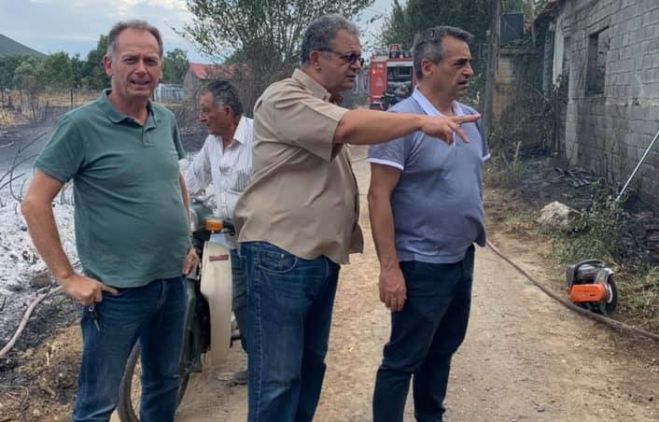 &Sigma;&epsilon; &pi;&upsilon;&rho;&kappa;&alpha;&gamma;&iota;ά &sigma;&tau;&eta; &Mu;&eta;&lambda;&iota;ά &omicron; &nu;έ&omicron;&sigmaf; &Delta;ή&mu;&alpha;&rho;&chi;&omicron;&sigmaf; &Tau;&rho;ί&pi;&omicron;&lambda;&eta;&sigmaf;