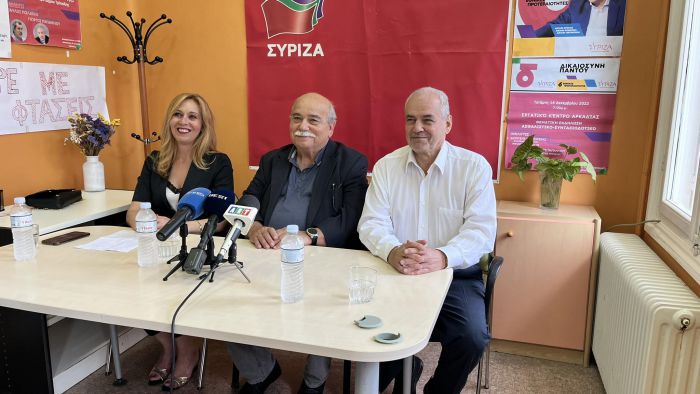 ΣΥΡΙΖΑ | Βούτσης από την Τρίπολη: &quot;Εφικτός ο στόχος της αλλαγής συσχετισμού των δυνάμεων στις εκλογές&quot;