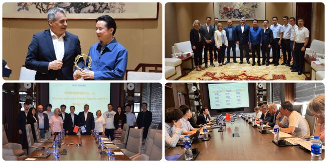 &Epsilon;&pi;ί&sigma;&kappa;&epsilon;&psi;&eta; &sigma;&tau;&eta;&nu; &Kappa;ί&nu;&alpha; - &Tau;&zeta;&iota;&omicron;ύ&mu;&eta;&sigmaf;: &laquo;&Chi;&tau;ί&zeta;&omicron;&upsilon;&mu;&epsilon; &sigma;&upsilon;&nu;&epsilon;&rho;&gamma;&alpha;&sigma;ί&epsilon;&sigmaf; &pi;&omicron;&upsilon; &epsilon;&nu;&iota;&sigma;&chi;ύ&omicron;&upsilon;&nu; &tau;&eta;&nu; &epsilon;&xi;&omega;&sigma;&tau;&rho;έ&phi;&epsilon;&iota;&alpha; &tau;&omicron;&upsilon; &Delta;ή&mu;&omicron;&upsilon; &Tau;&rho;ί&pi;&omicron;&lambda;&eta;&sigmaf;&raquo;