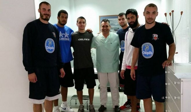 Καρδιολογικός έλεγχος από τον Κώστα Τζιούμη στους παίχτες του Αρκαδικού (εικόνες)!