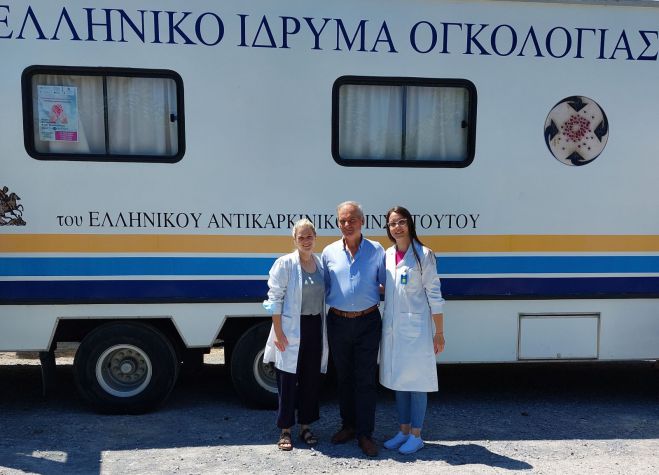 Μιχόπουλος | Συγχαρητήρια για τις δωρεάν εξετάσεις μαστογραφίας και τεστ ΠΑΠ στο Κέντρο Υγείας Μεγαλόπολης