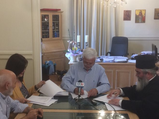 Κτίριο για συσσίτια στο Ναό Ευαγγελιστρίας Ναυπλίου - Υπογραφές &quot;έπεσαν&quot; στην Περιφέρεια