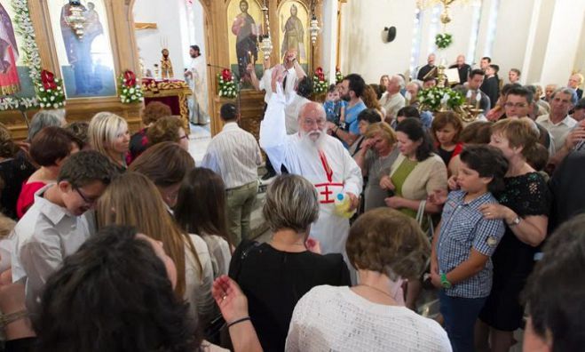 Εγκαινιάστηκε ο ναός της Αγίας Αικατερίνης στην Τρίπολη (εικόνες)!