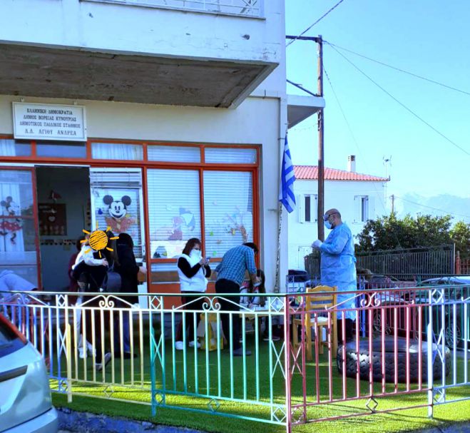 Άγιος Ανδρέας Κυνουρίας | 32 test covid μετά το κρούσμα σε γονέα παιδιού στον δημοτικό παιδικό σταθμό