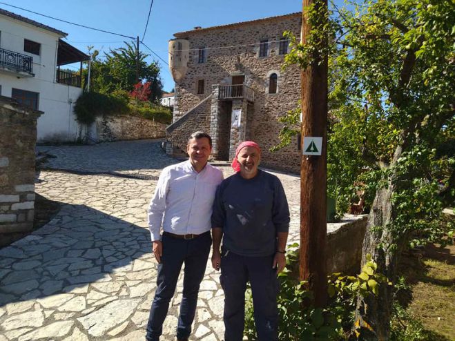 &Sigma;&upsilon;&nu;&epsilon;&chi;ί&zeta;&epsilon;&tau;&alpha;&iota; &eta; &sigma;&eta;&mu;&alpha;&tau;&omicron;&delta;ό&tau;&eta;&sigma;&eta; &tau;&omicron;&upsilon; 1&omicron;&upsilon; &kappa;&upsilon;&kappa;&lambda;&iota;&kappa;&omicron;ύ &mu;&omicron;&nu;&omicron;&pi;&alpha;&tau;&iota;&omicron;ύ &sigma;&tau;&omicron;&nu; Ά&gamma;&iota;&omicron; &Pi;έ&tau;&rho;&omicron; &Kappa;&upsilon;&nu;&omicron;&upsilon;&rho;ί&alpha;&sigmaf; (&epsilon;&iota;&kappa;ό&nu;&epsilon;&sigmaf;)