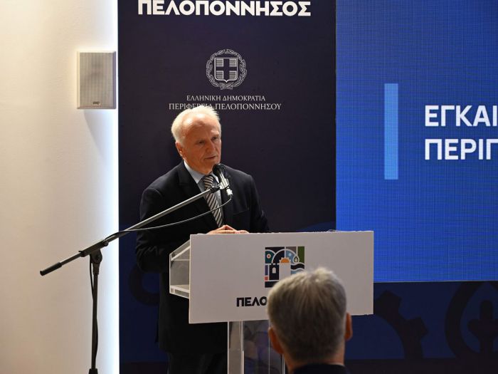 Εγκαίνια περιπτέρου στη ΔΕΘ | Γιάννης Ανδριανός: «Η Περιφέρεια Πελοποννήσου προχωρά με υψηλούς στόχους και συνεργασίες»