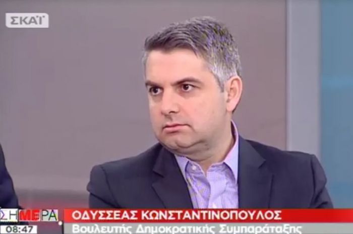 Οδυσσέας: «Θέλω να πιστεύω ότι η Κυβέρνηση δεν έχει εμπλέξει στα εθνικά ζητήματα, τα οικονομικά. Θα είναι ό,τι πιο επικίνδυνο»