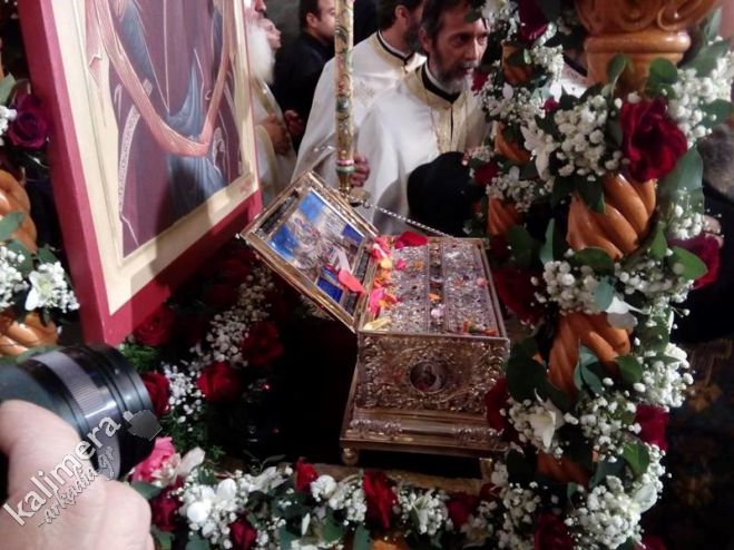 Η Αγία Ζώνη στην Τρίπολη | Στις 12.00 το μεσημέρι αναχωρεί για το Άγιο Όρος!